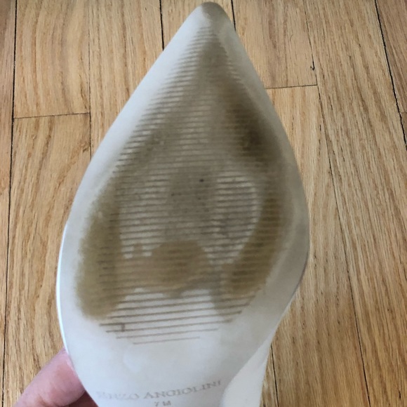 Enzo Angiolini White Leather pumps - 7 - Picture 6 of 8